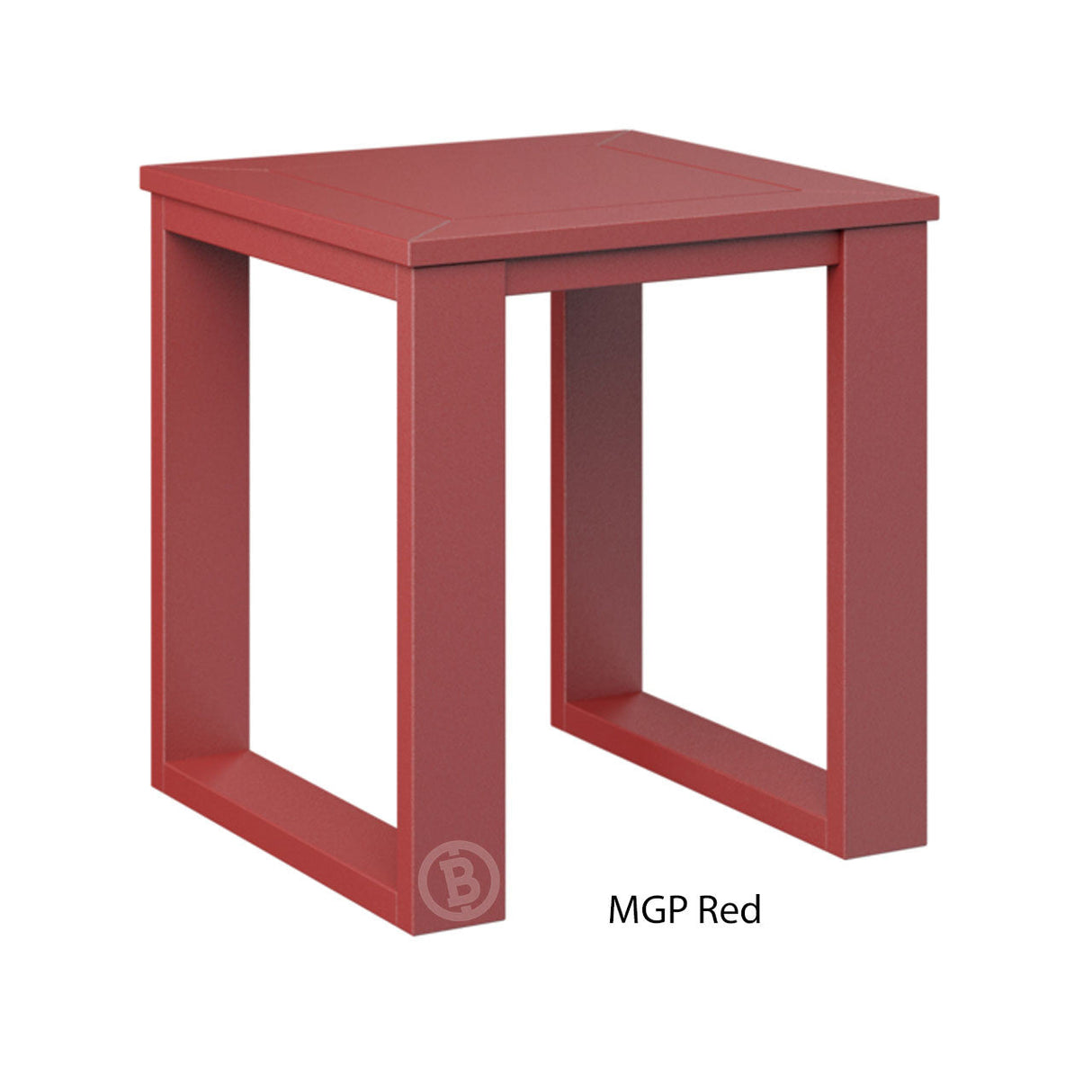 Berlin Gardens MGP Nordic Square End Table