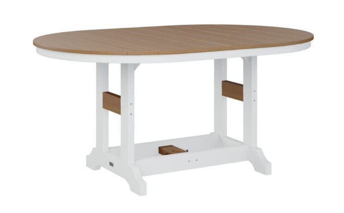 Berlin Gardens Garden Classic Standard Top 44" x 64" Oblong Dining Table