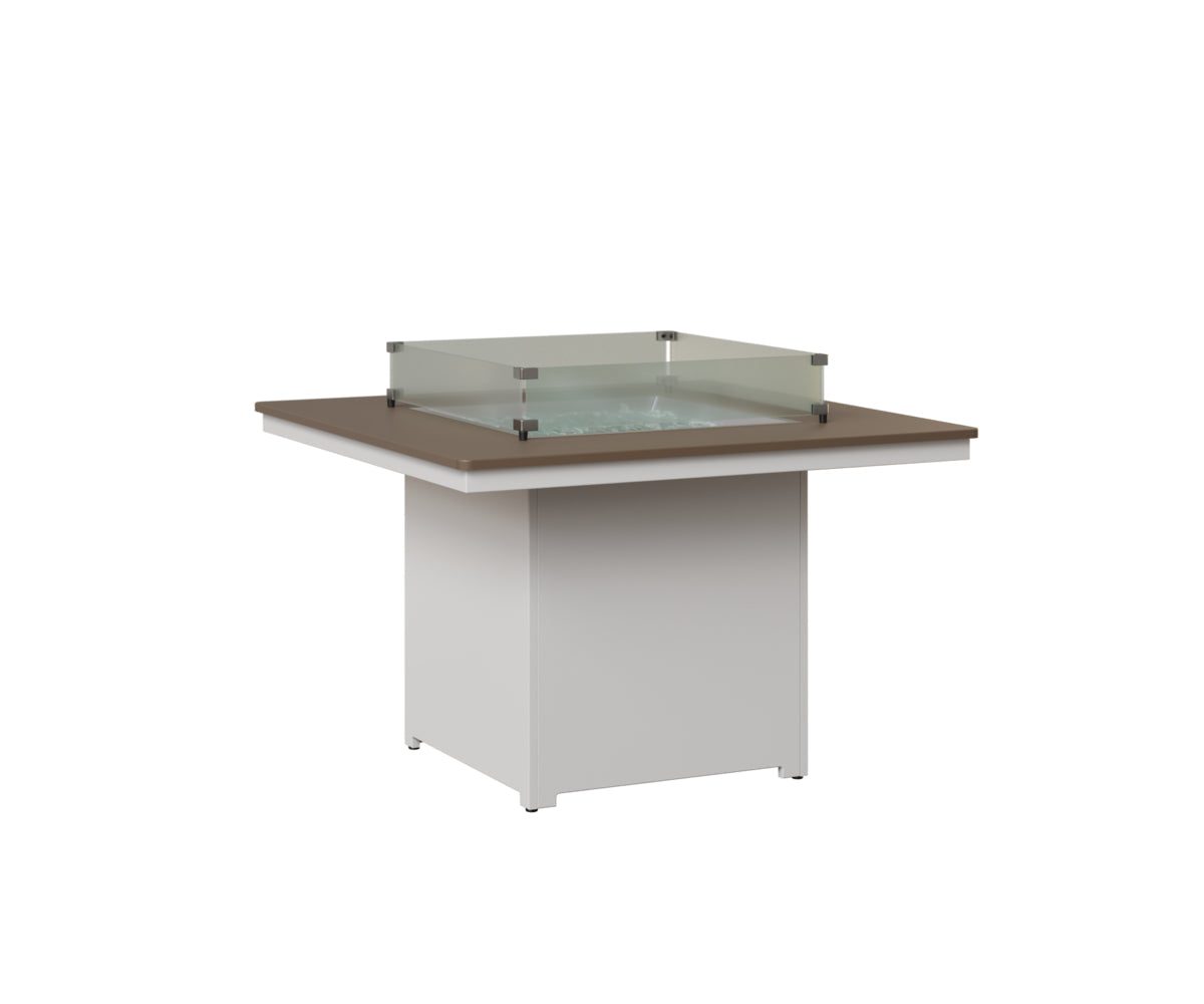 Berlin Gardens MGP Numa 47" Square Dining Height Fire Table