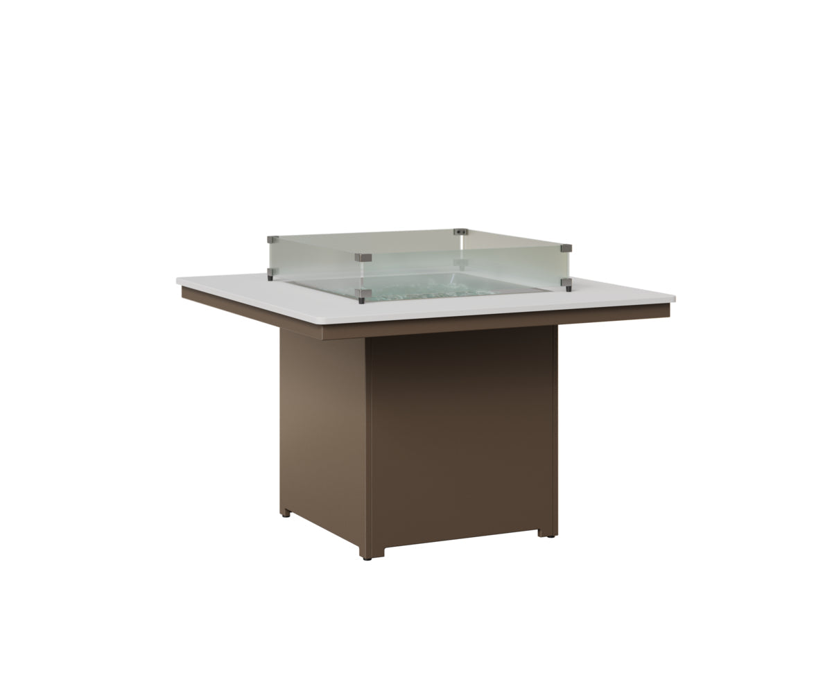 Berlin Gardens MGP Numa 47" Square Dining Height Fire Table