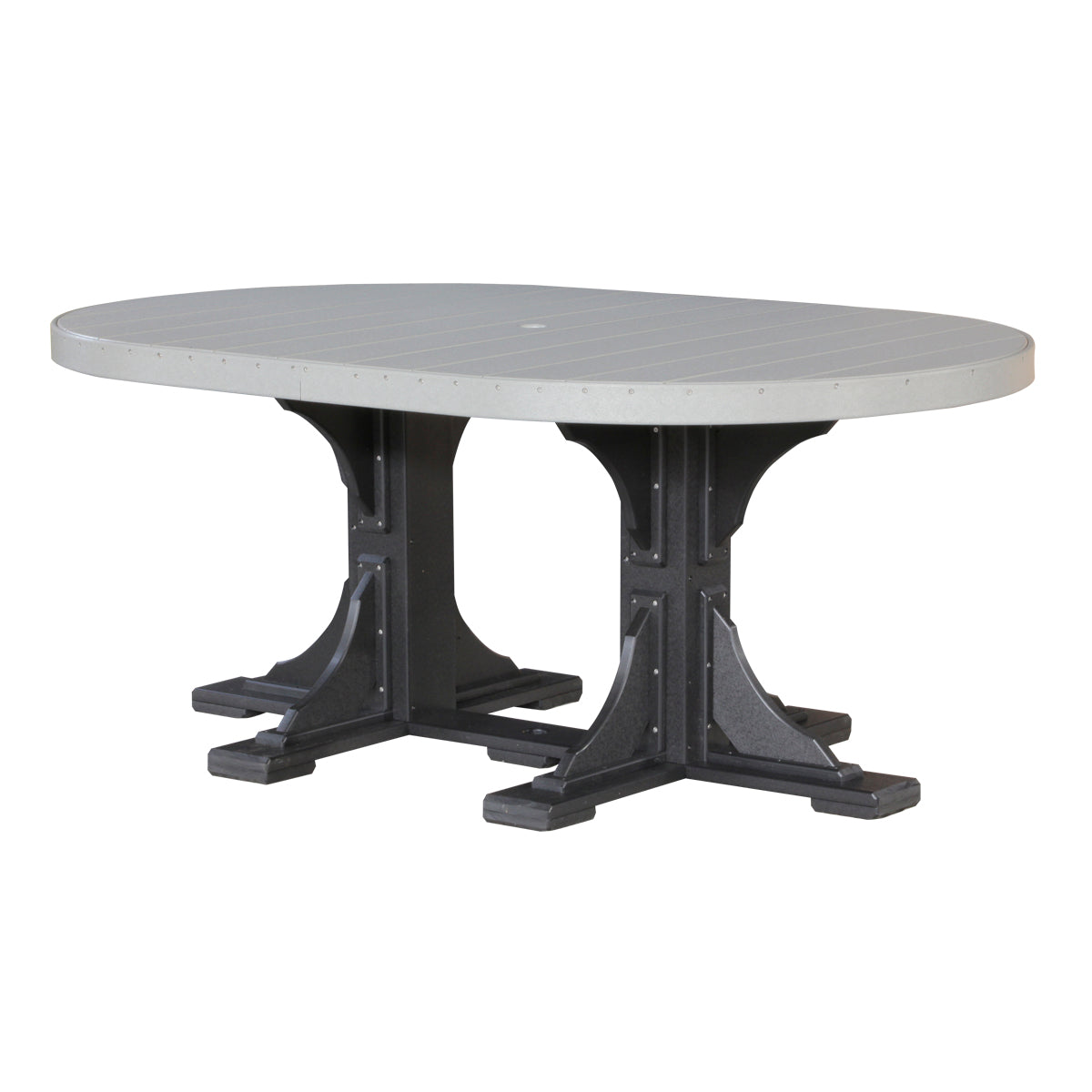 LuxCraft 4' x 6' Oval Table - Dining Height