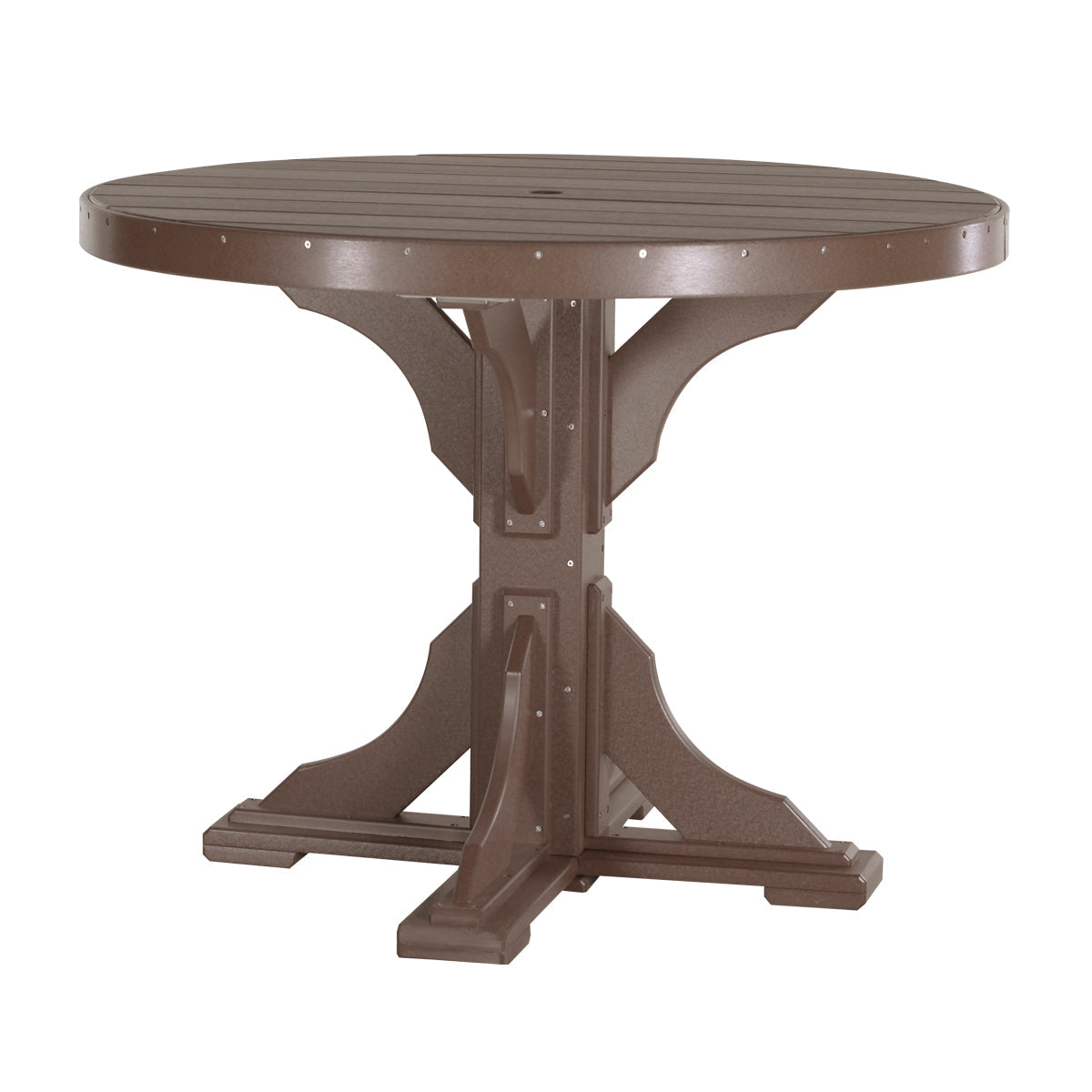 LuxCraft 4' Round Table - Bar Height