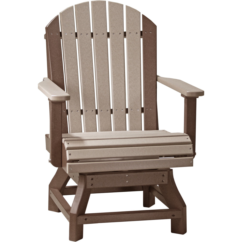 LuxCraft Adirondack Swivel Chair - Dining Height