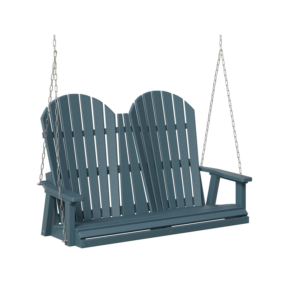 Berlin Gardens Comfo-Back Double Swing (Zinc Chains)