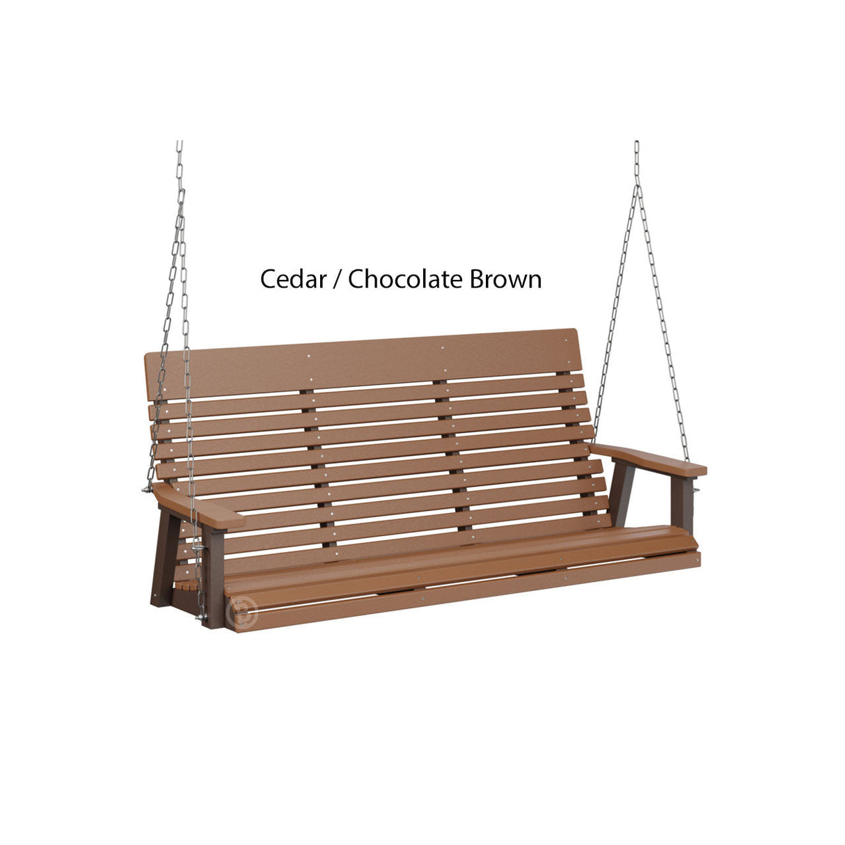 Berlin Gardens Casual-Back Three Seat Swing