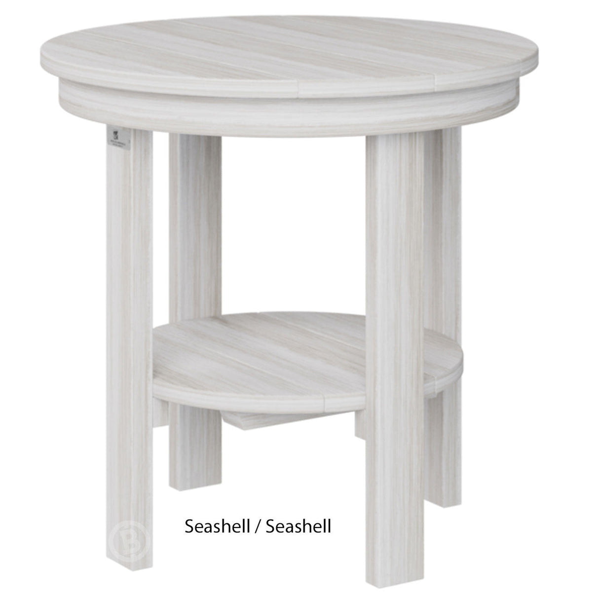 Berlin Gardens Round End Table Dining Height