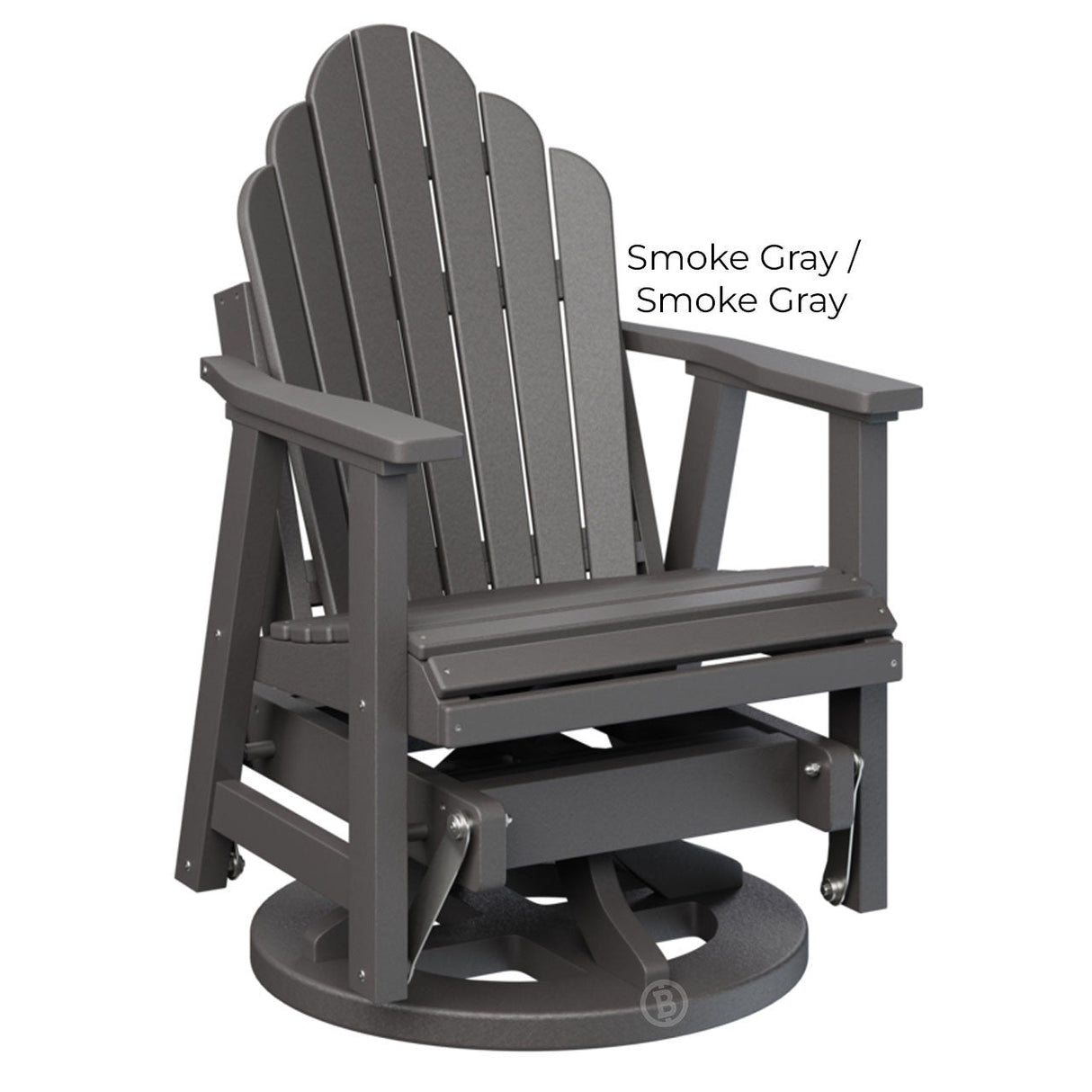 Berlin Gardens Cozi-Back Swivel Glider