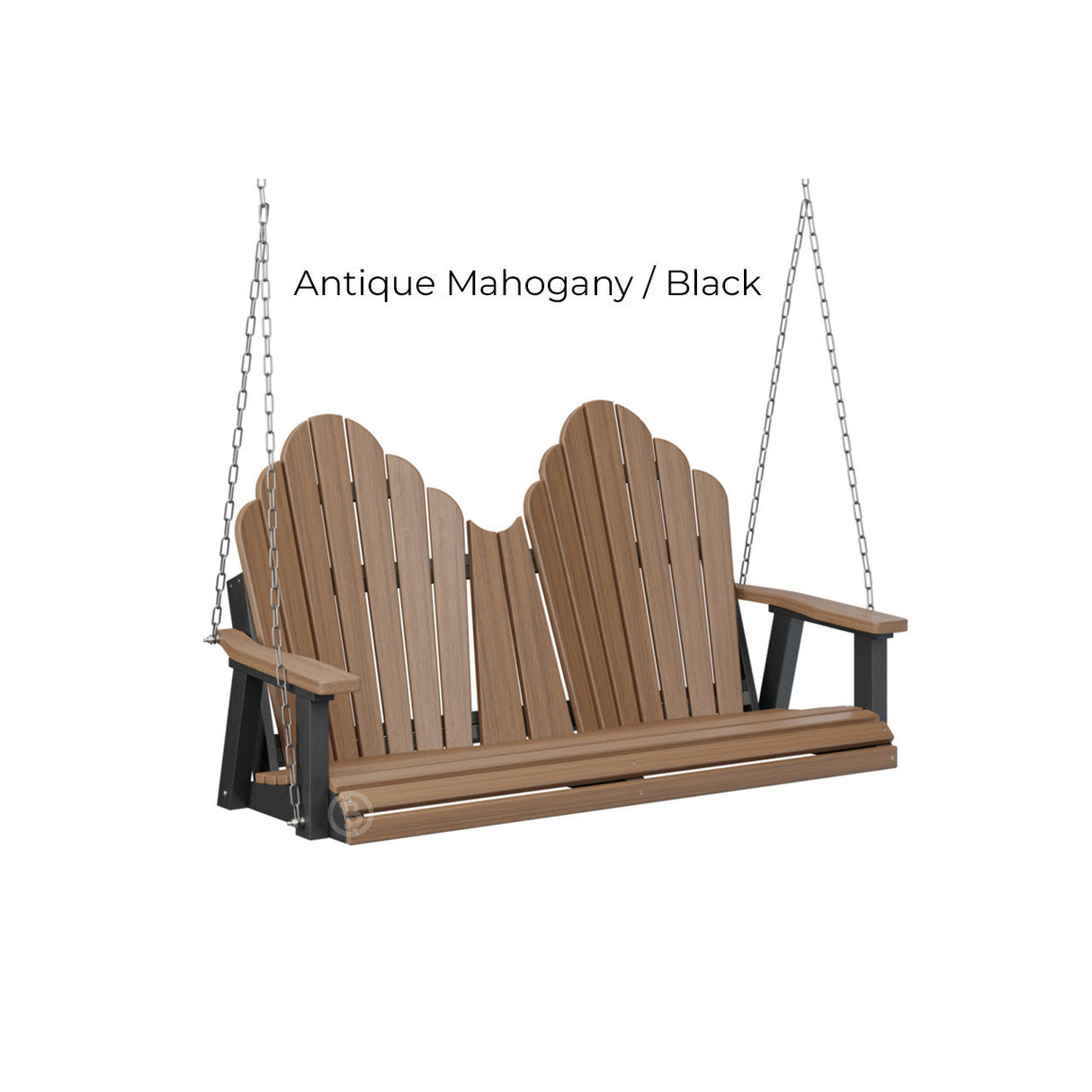 Berlin Gardens Cozi-Back Double Swing (Stainless Chains)