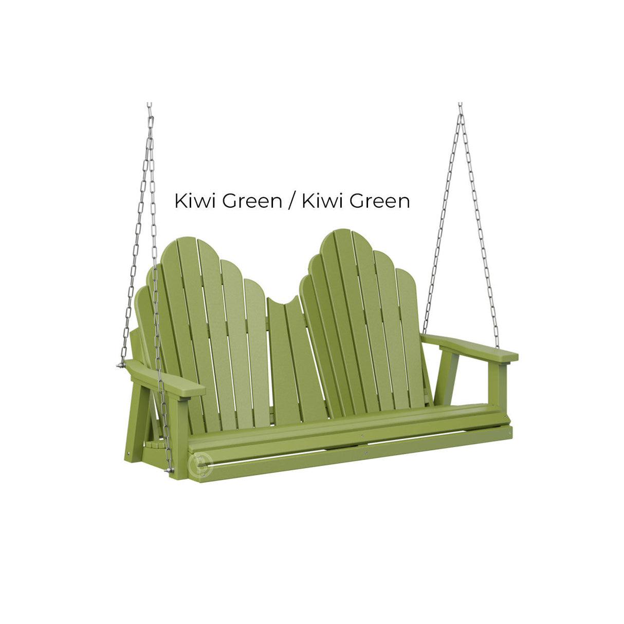 Berlin Gardens Cozi-Back Double Swing (Stainless Chains)