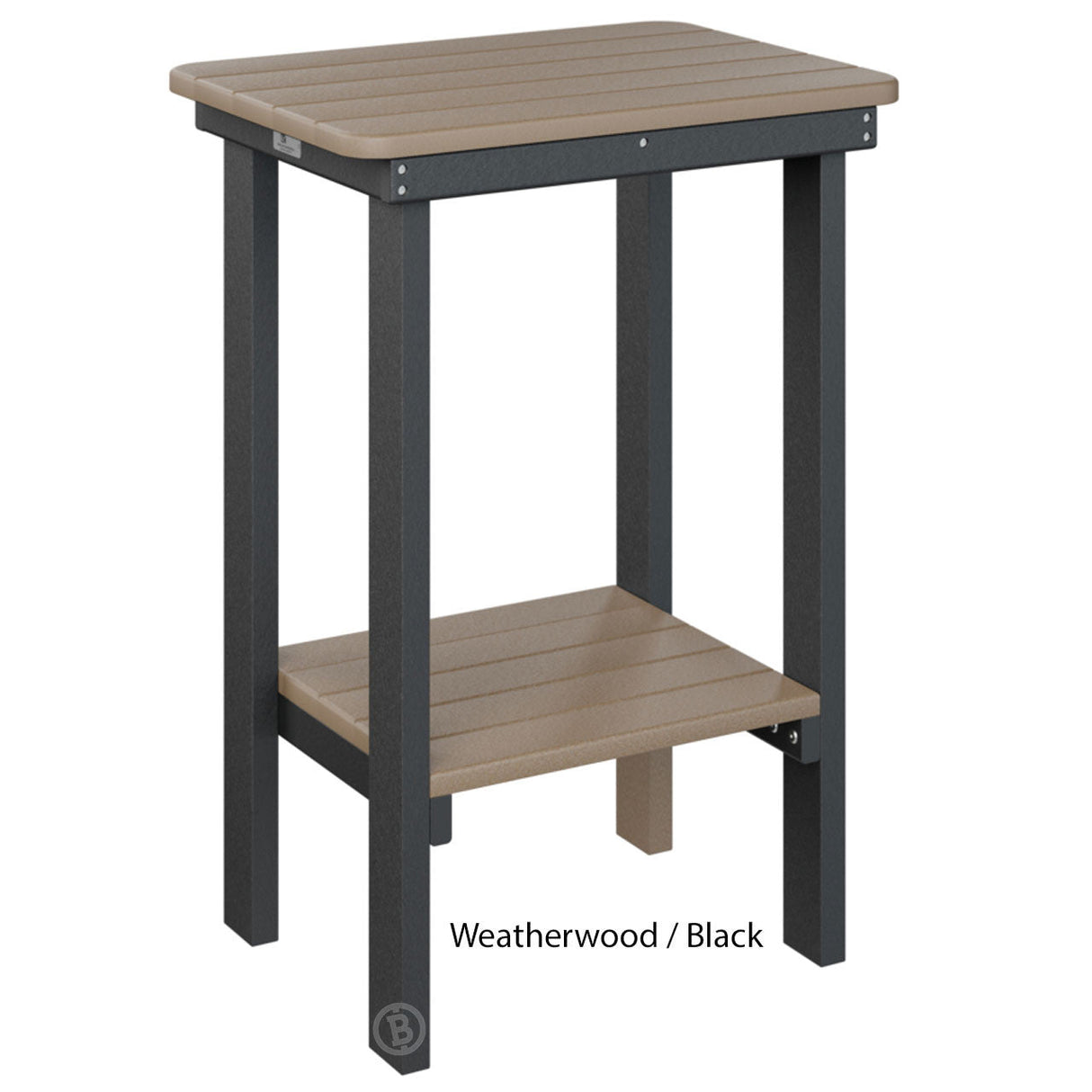 Berlin Gardens Rectangle End Table Counter Height