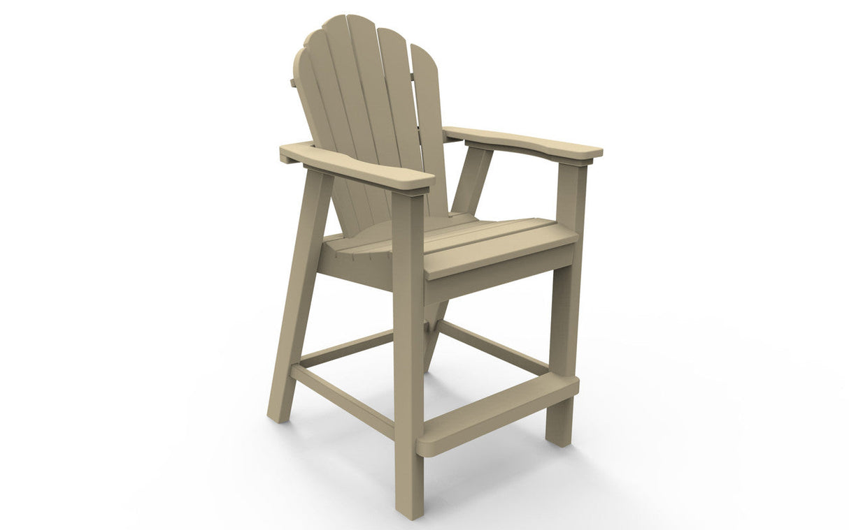 Seaside Casual Adirondack Classic Balcony Chair