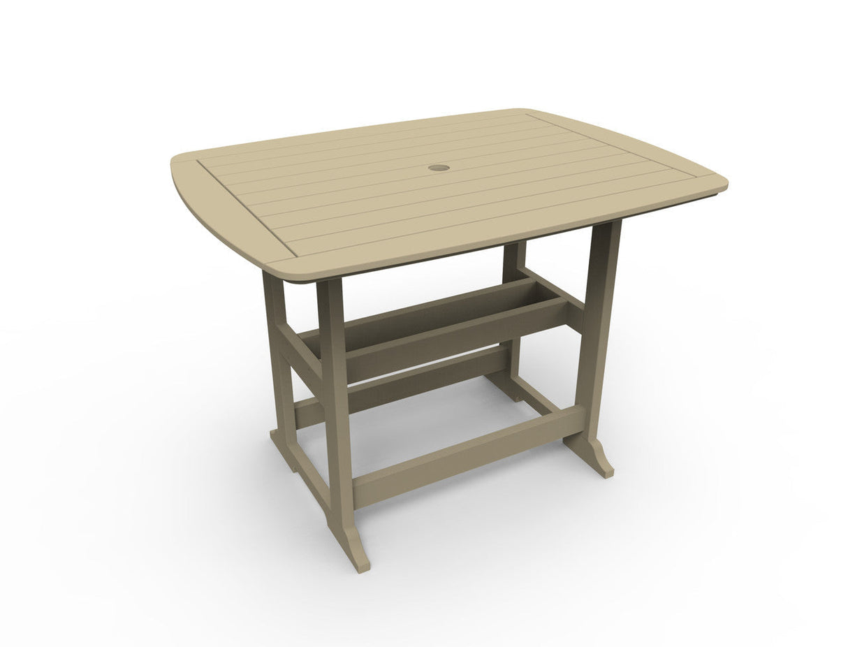 Seaside Casual Portsmouth Bar Table 42" x 56"