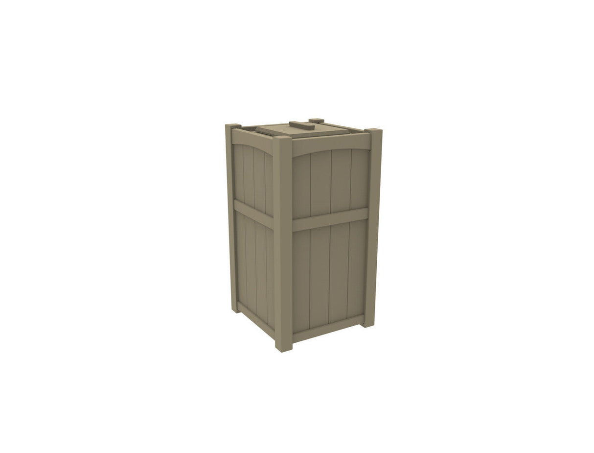 Seaside Casual Wickford Trash Receptacle