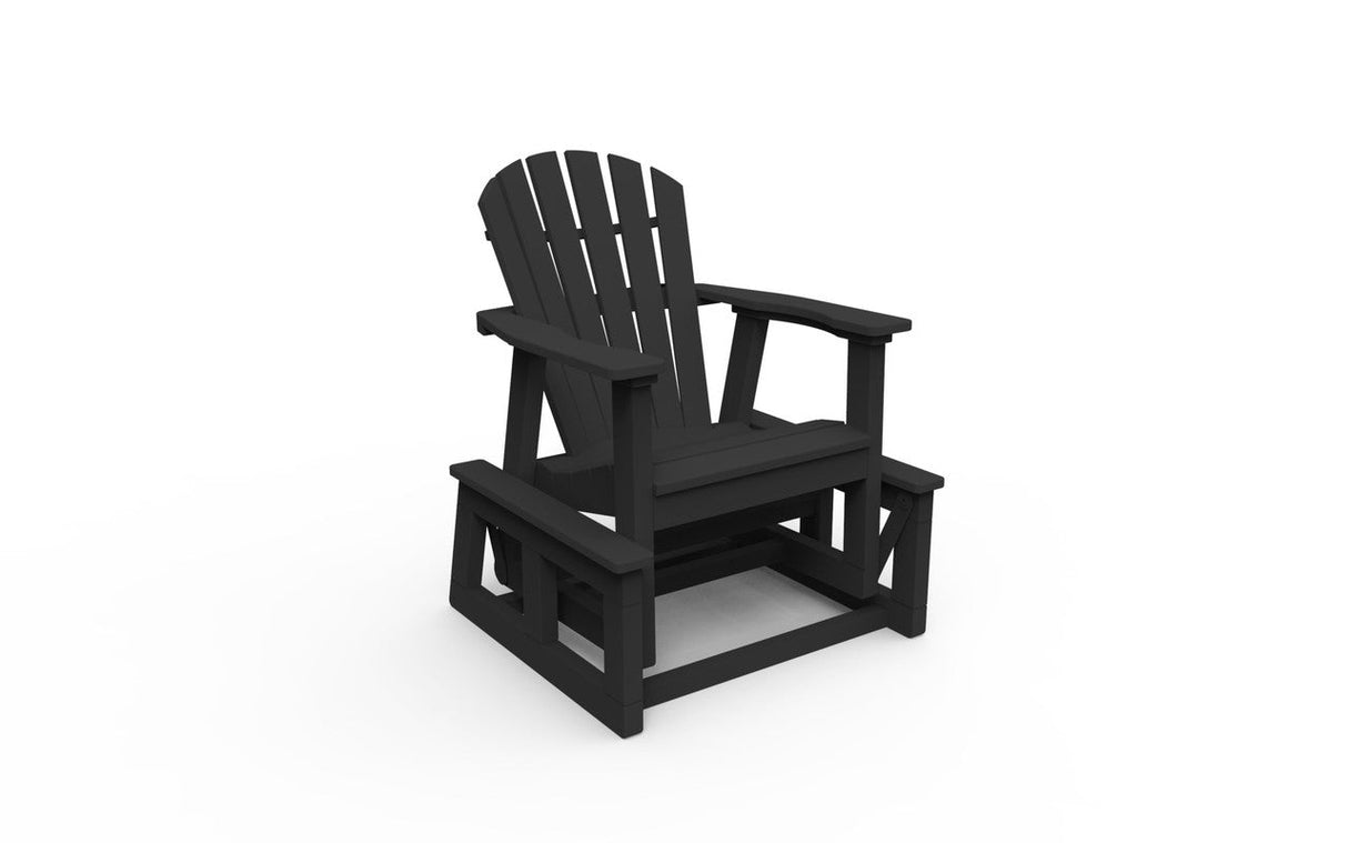 Seaside Casual Adirondack Shellback Single Glider