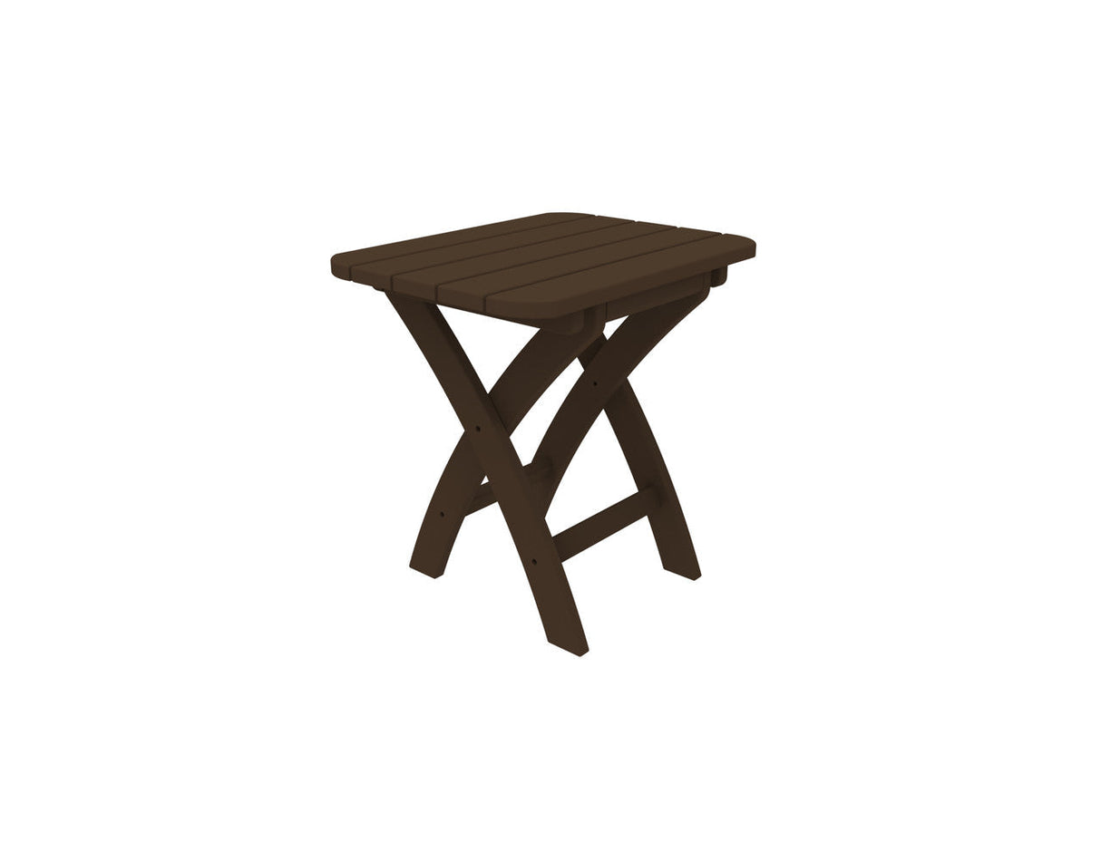Seaside Casual Coastline Harbor View Folding Side Table