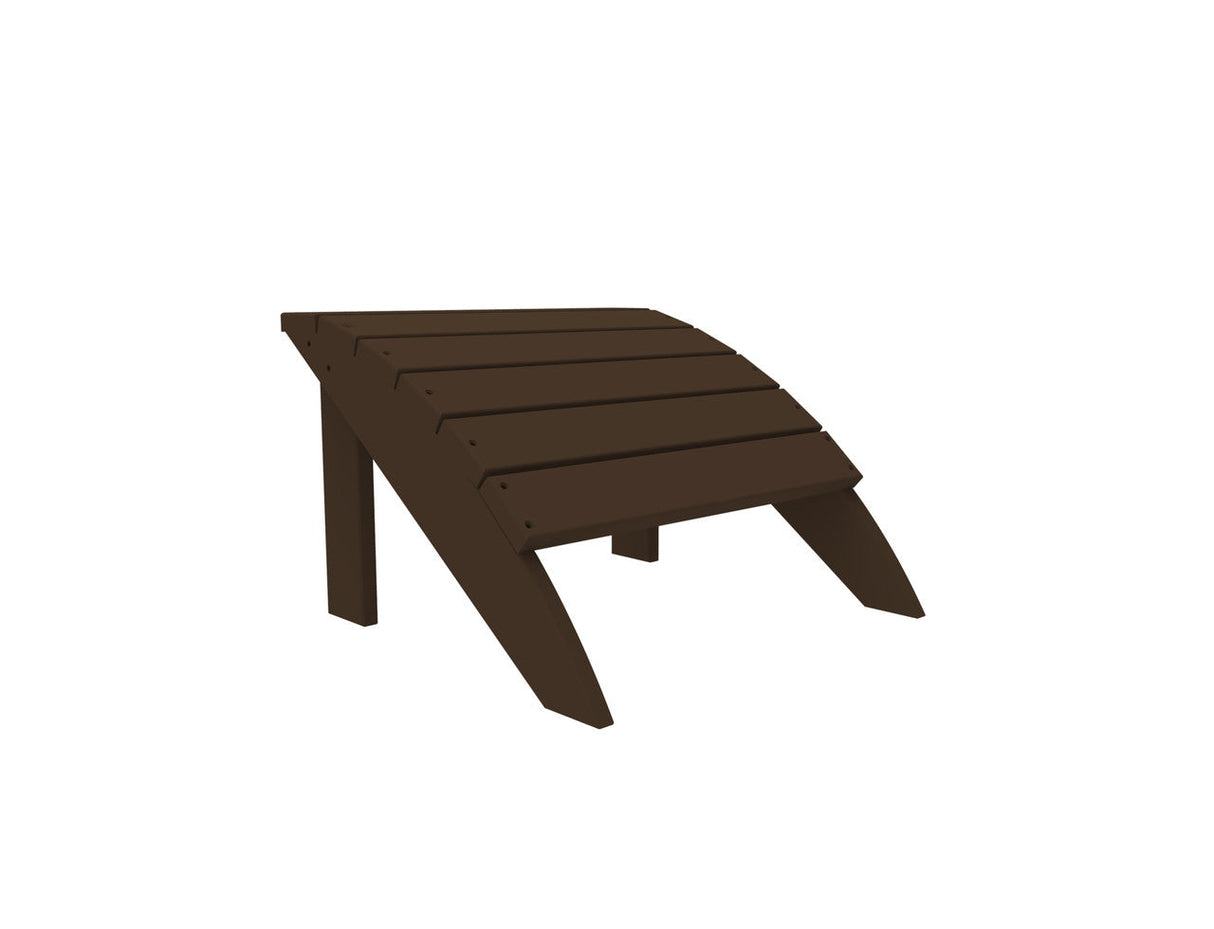 Seaside Casual Coastline Harbor View Footstool