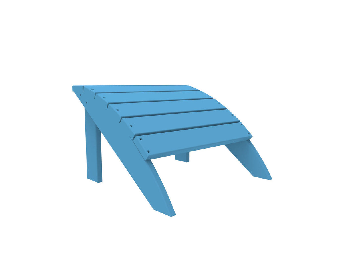 Seaside Casual Coastline Harbor View Footstool