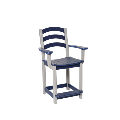 Beaver Dam Seabreak Counter Chair with Arms 1