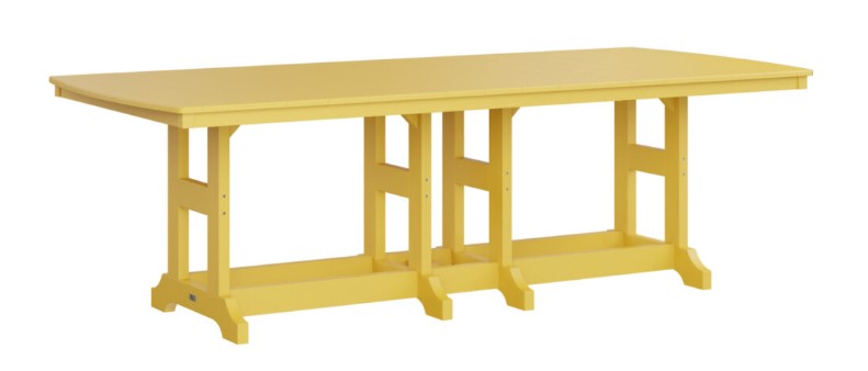 Berlin Gardens Garden Classic Standard Top 44" x 96" Rectangular Counter Table