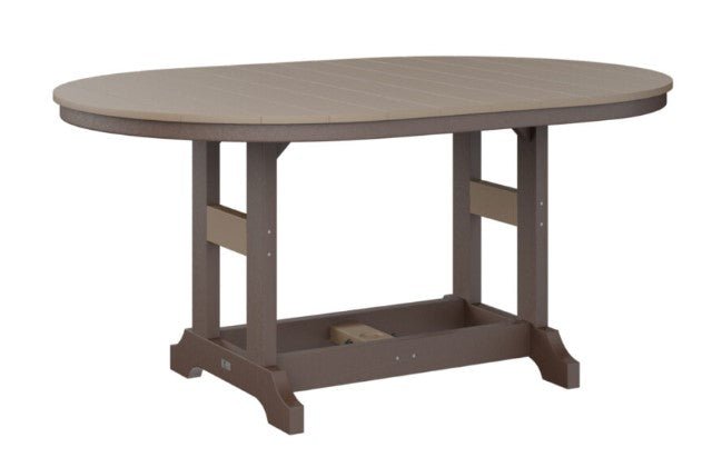 Berlin Gardens Garden Classic Standard Top 44" x 64" Oblong Dining Table