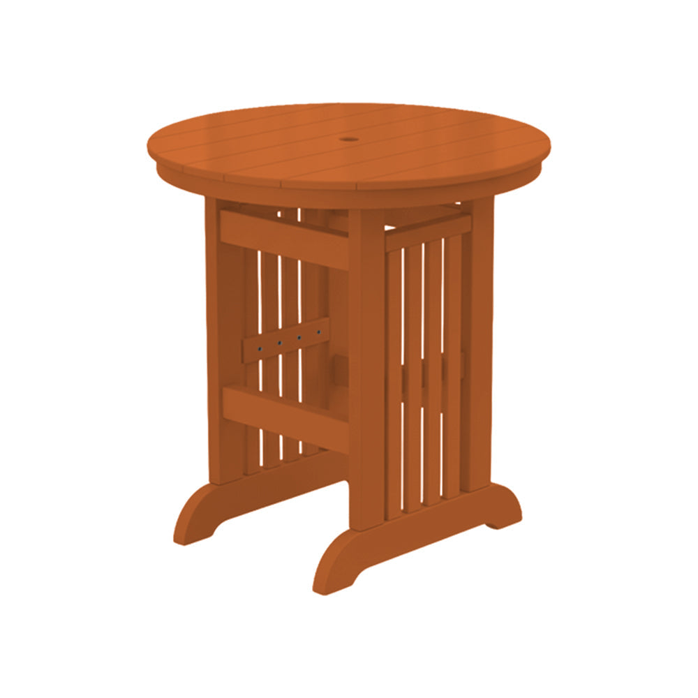 Beaver Dam Farmhouse 36"x36" Mission Bar Table