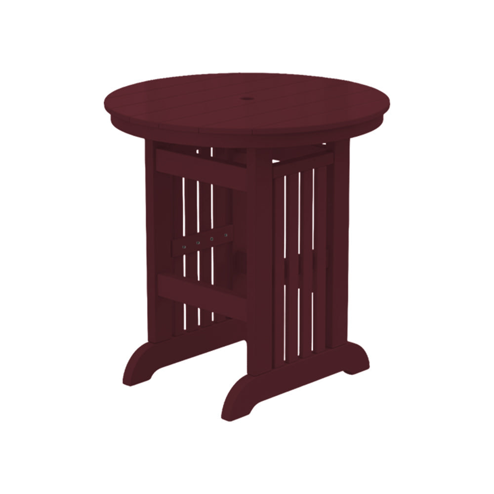 Beaver Dam Farmhouse 36"x36" Mission Bar Table