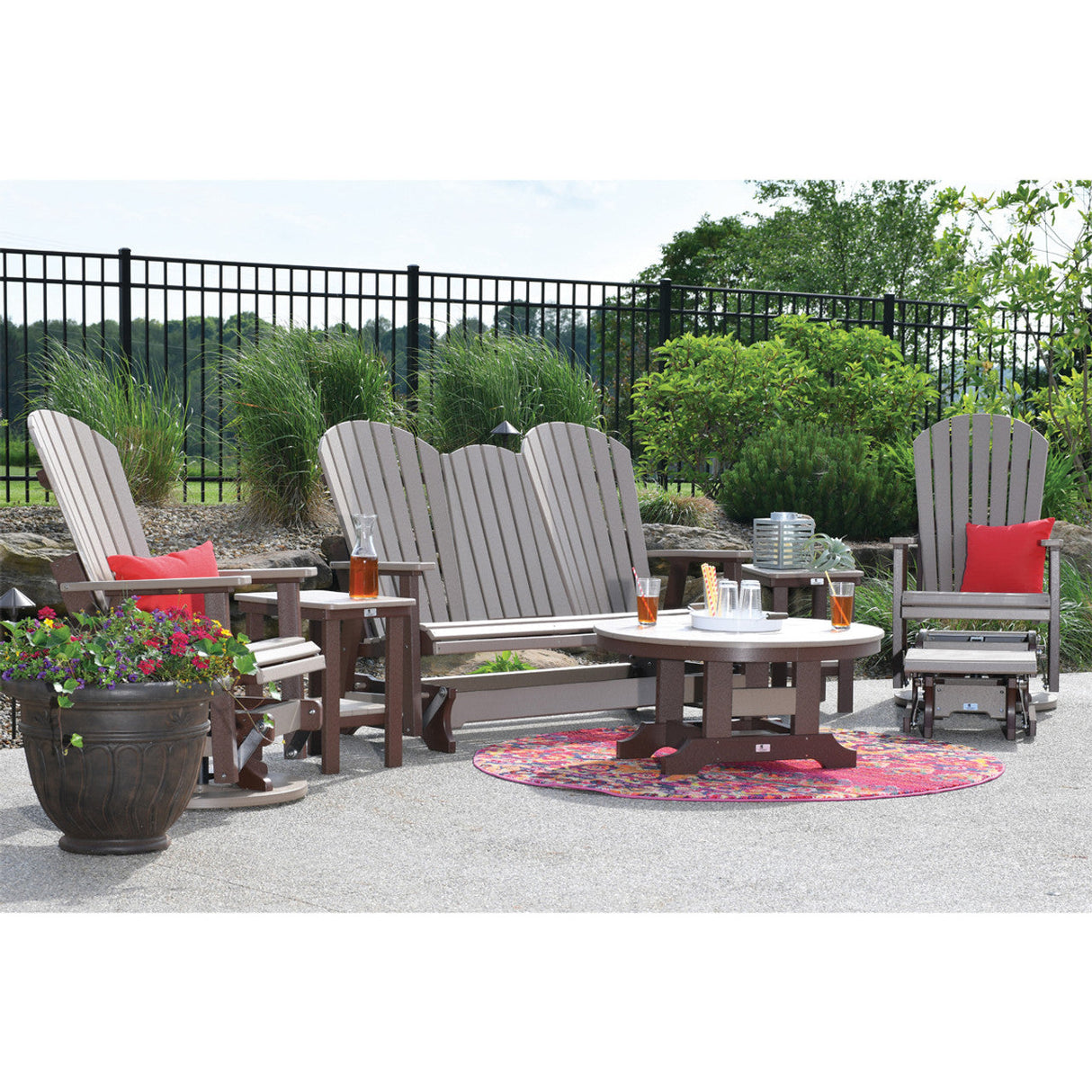 Berlin Gardens 38" Round Conversation Table - PRCT0018 2