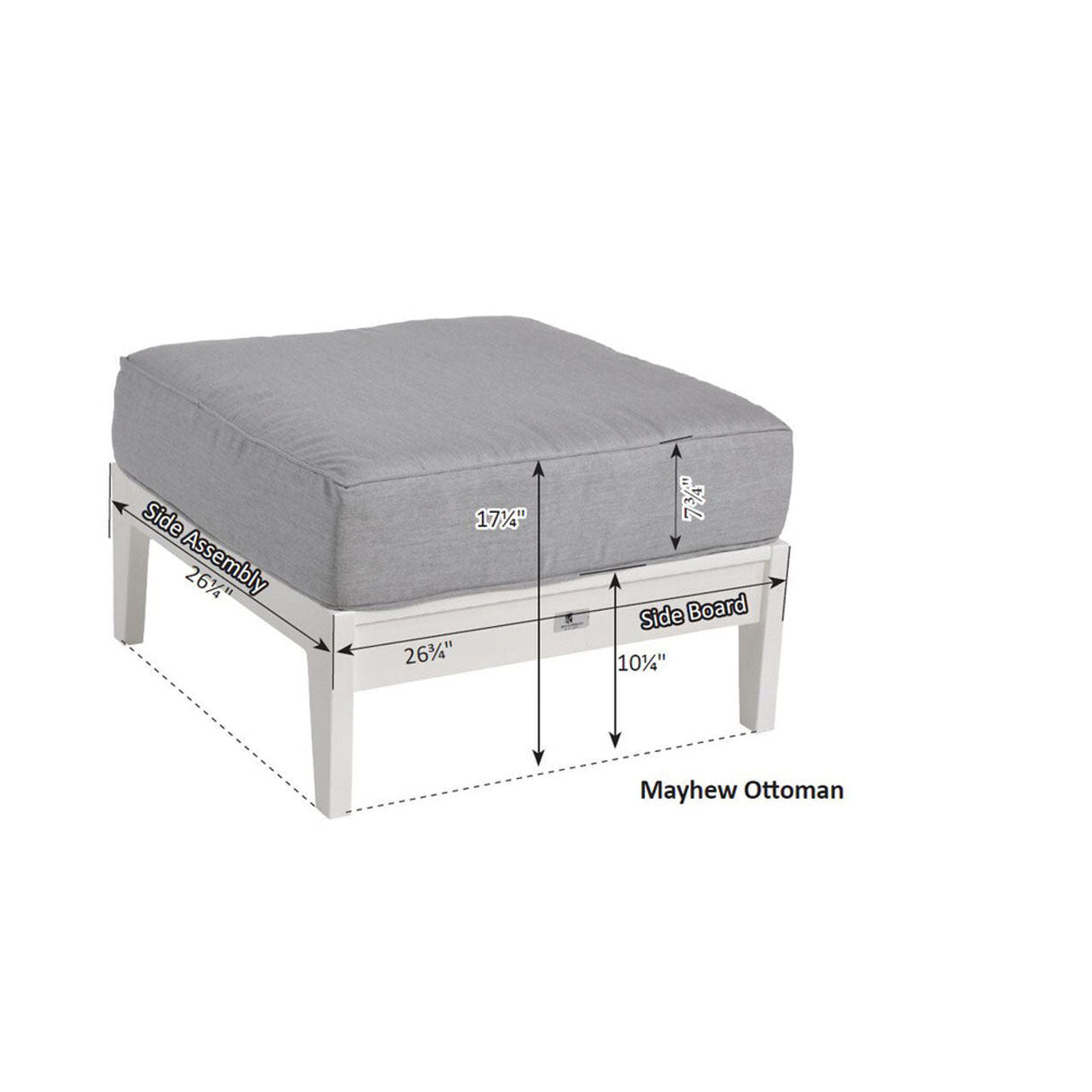 Berlin Gardens 4 Piece Mayhew Deep Seating Collection 6