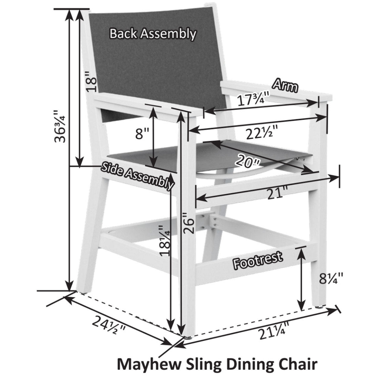 Berlin Gardens 7 Piece Garden Classic Mayhew Dining Package Collection 4