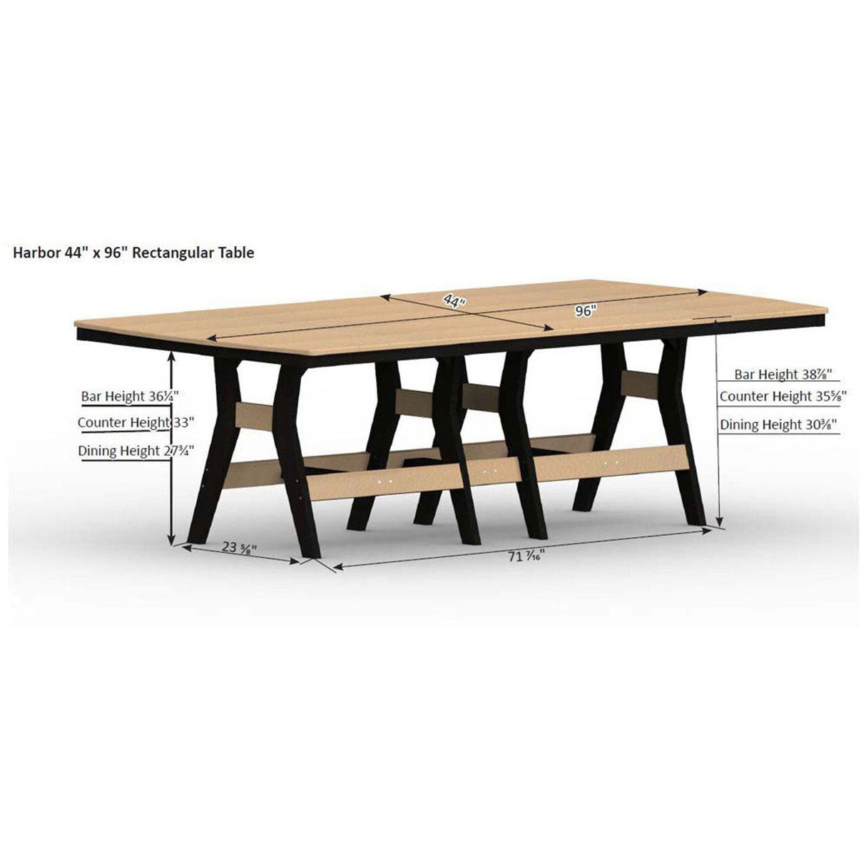 Berlin Gardens 7 Piece Harbor Mayhew Dining Collection 3