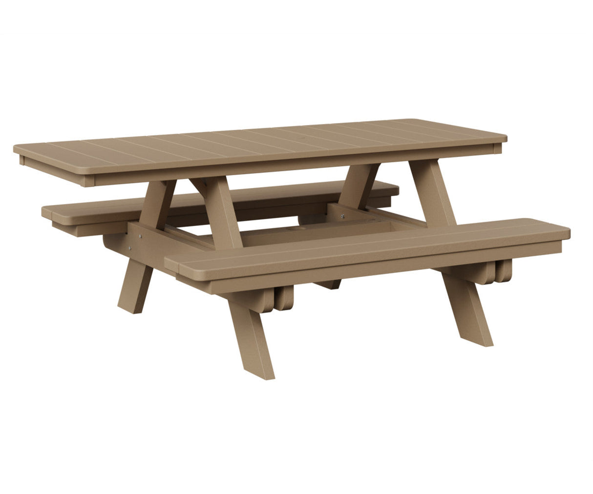 Berlin Gardens ADA Rectangular Picnic Table - RADA2872
