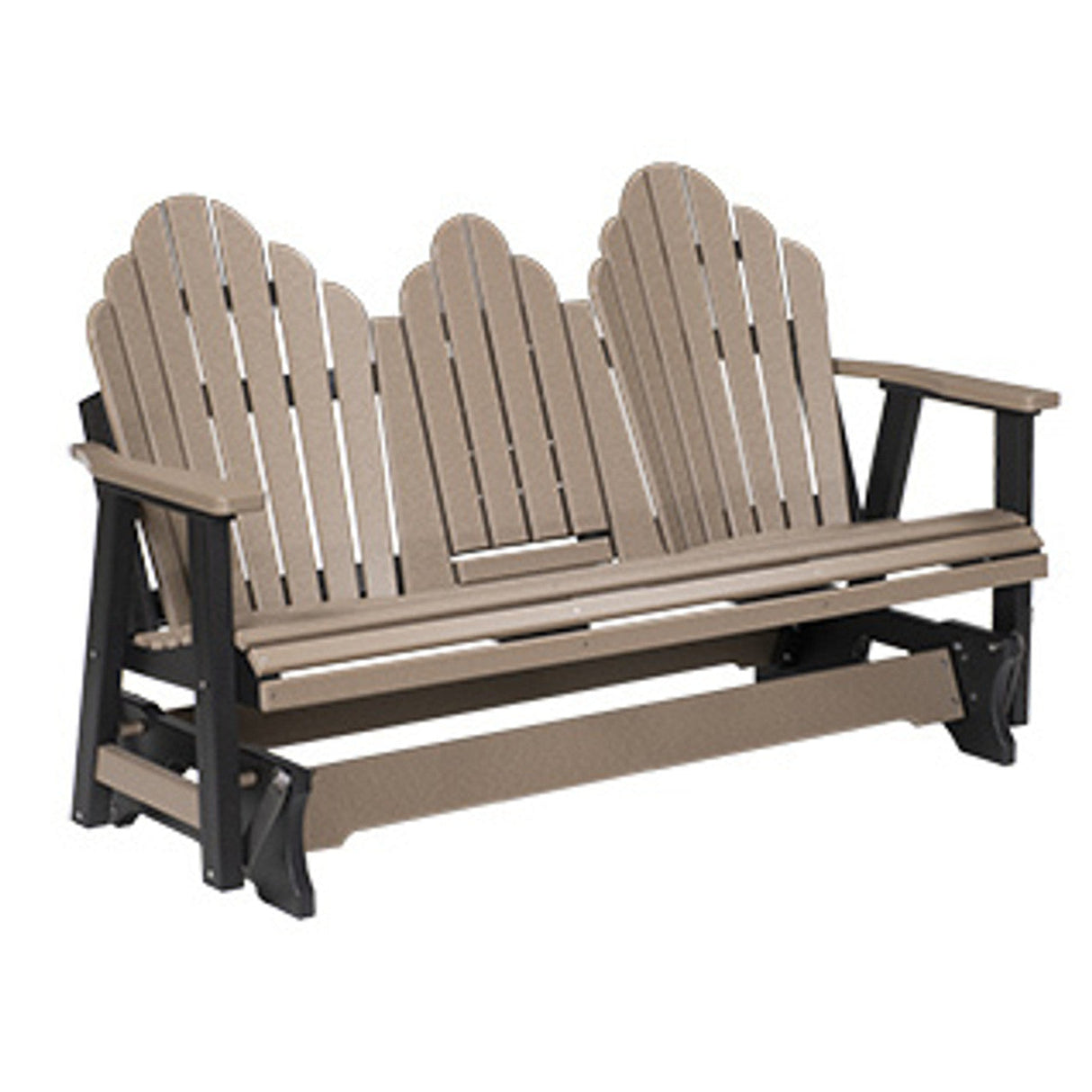 Berlin Gardens Cozi-Back Three Seat Glider w/Console - PZTG6000