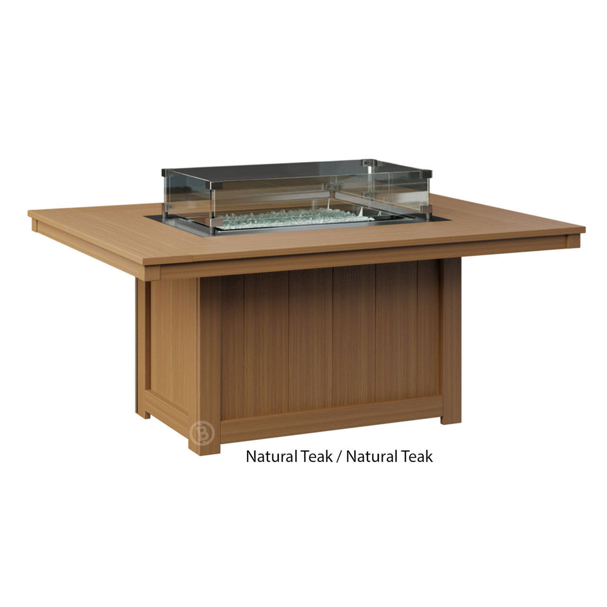 Berlin Gardens Donoma Standard Top 42" x 54" Rectangular Fire Pit - DRFP4254 5