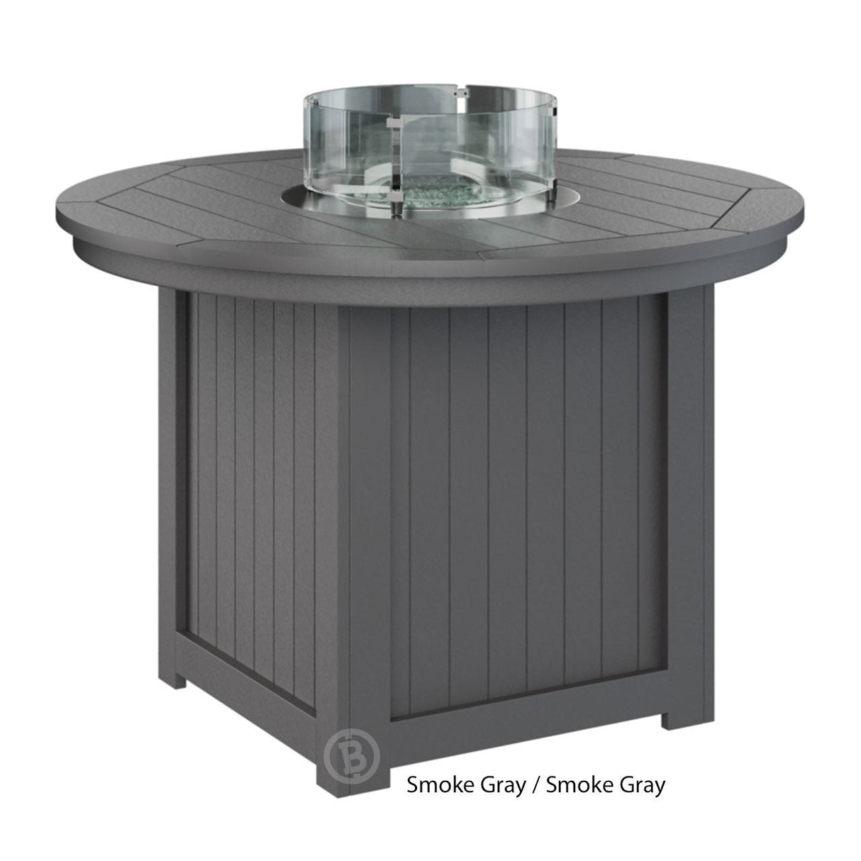 Berlin Gardens Donoma Standard Top 44" Round Fire Table Dining - DRFT3044D 3