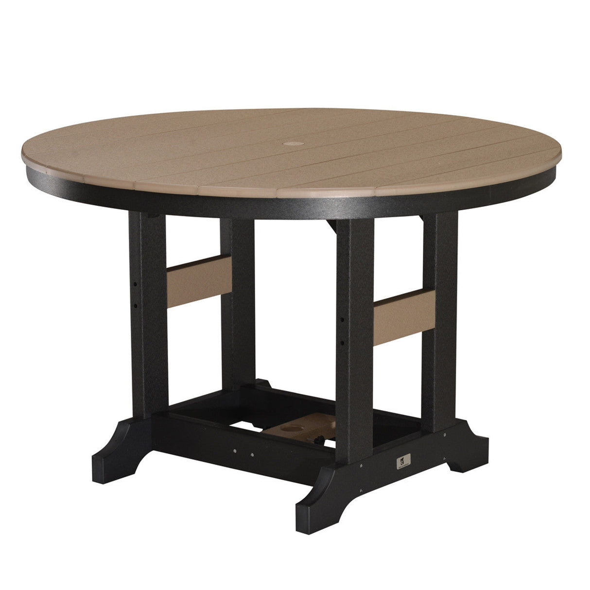 Berlin Gardens Garden Classic Hammered Top 48" Round Bar Table - GCHF0048B