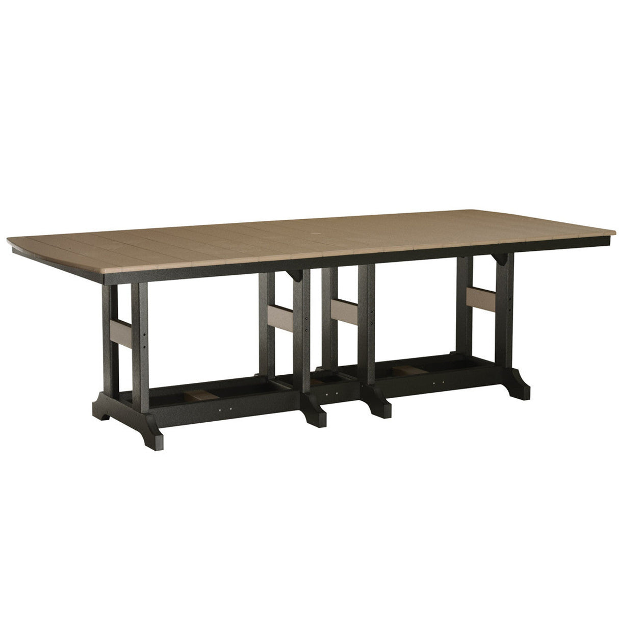 Berlin Gardens Garden Classic Standard Top 44" x 96" Rectangular Counter Table - GCOT4496C