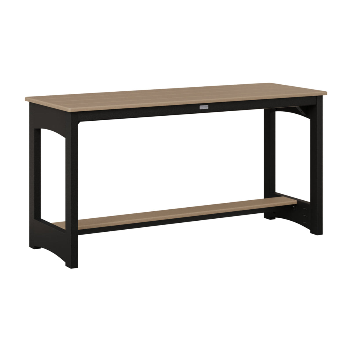 Berlin Gardens HDPE Dining Height Balcony Table with Hammered Top