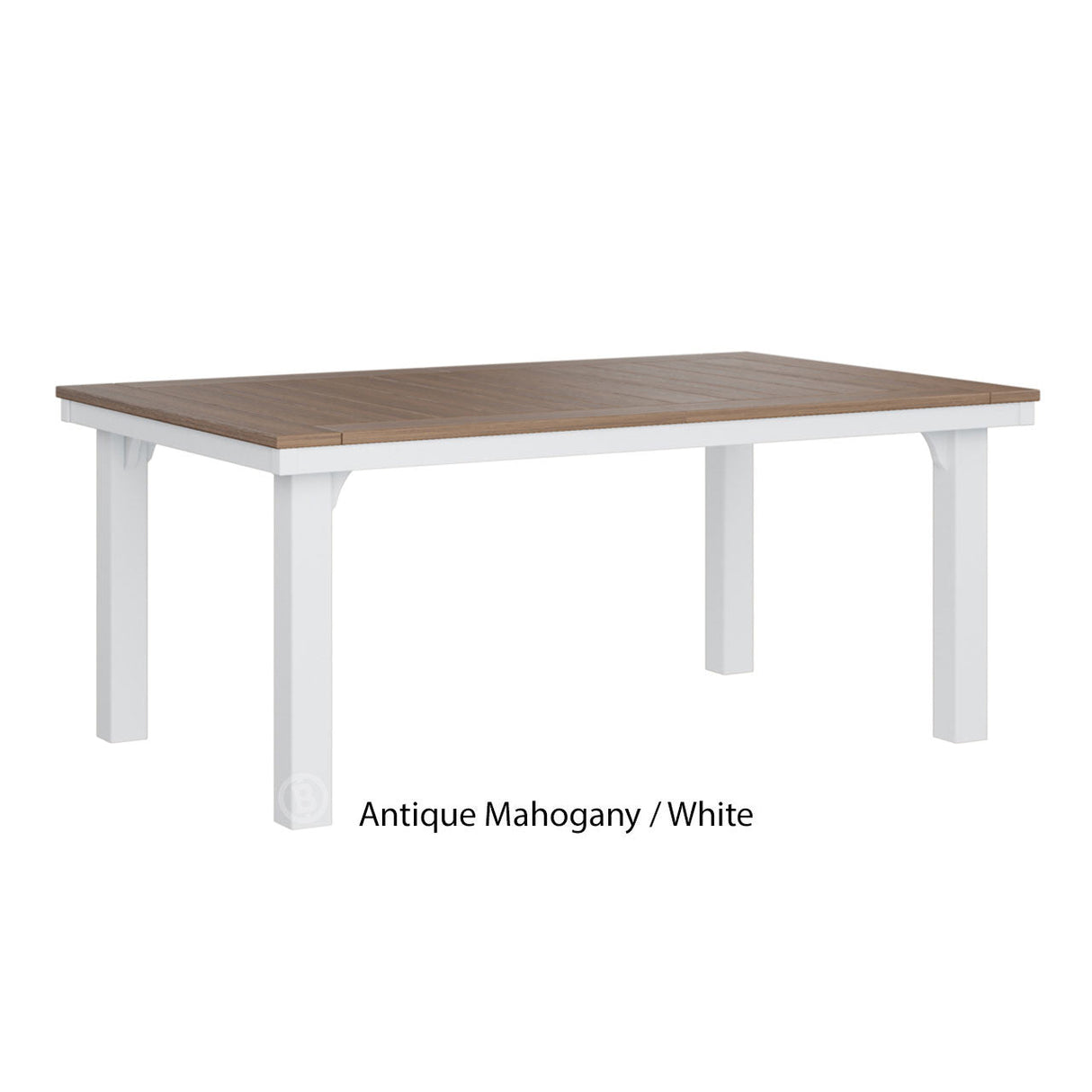 Berlin Gardens Homestead 44" x 72" Dining Table - HDT4472D 5