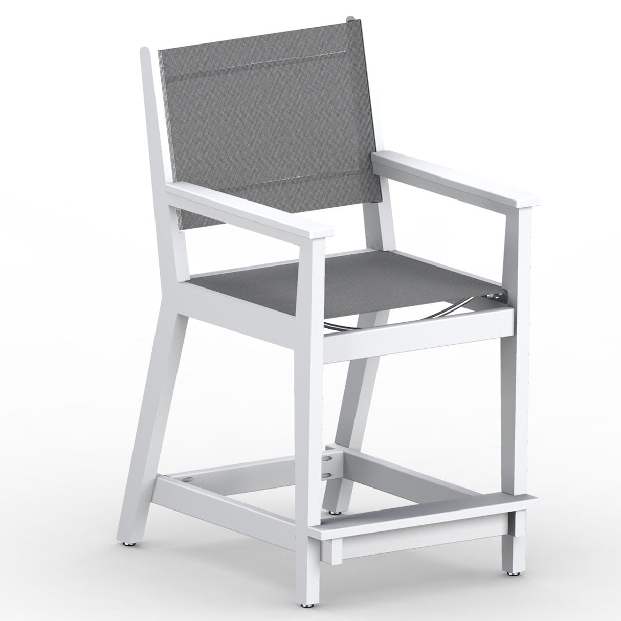 Berlin Gardens Mayhew Sling Counter Arm Chair - MHSCC2241