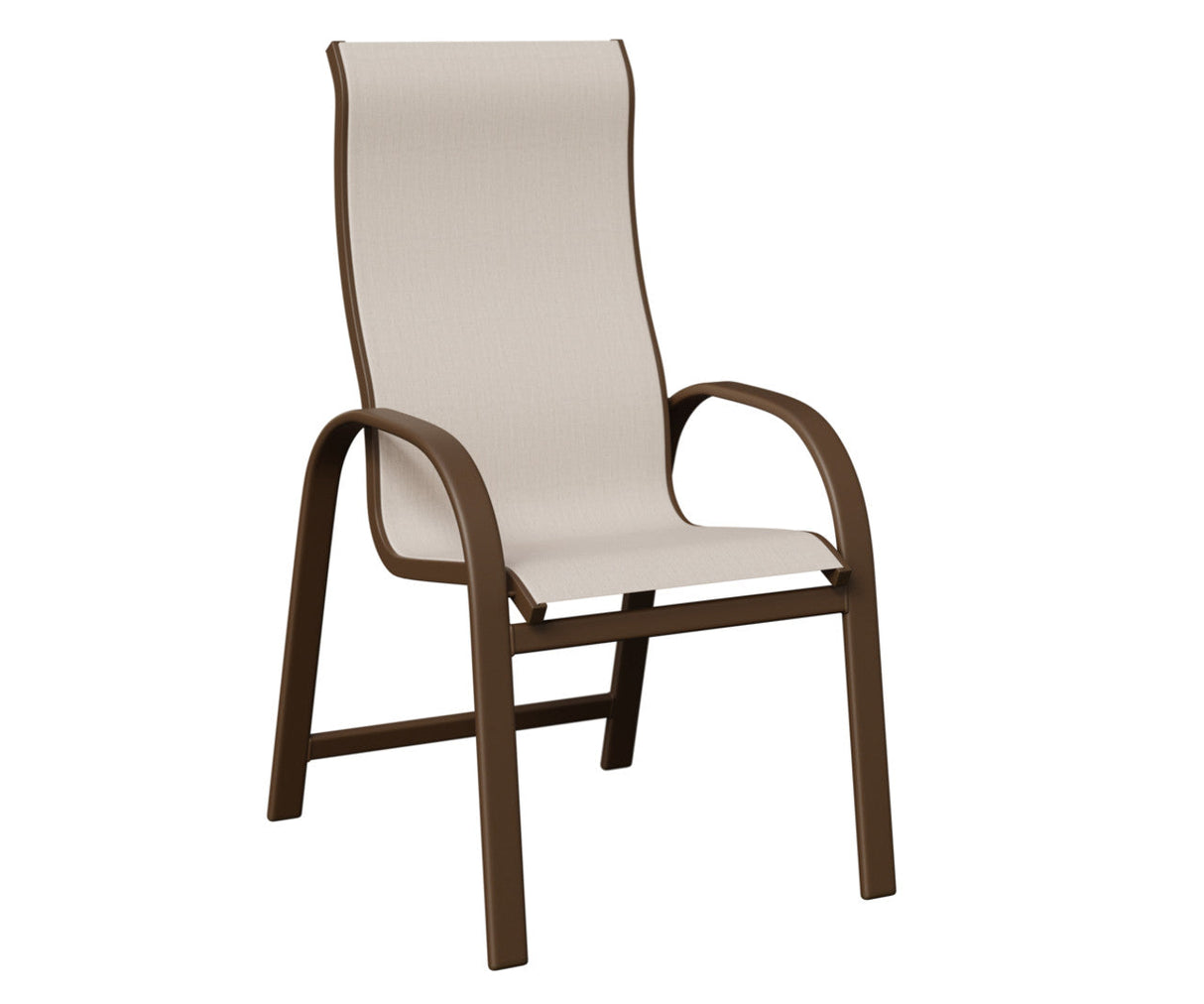 Berlin Gardens Murphy High Back Regular Sling Dining Chair - MDHS