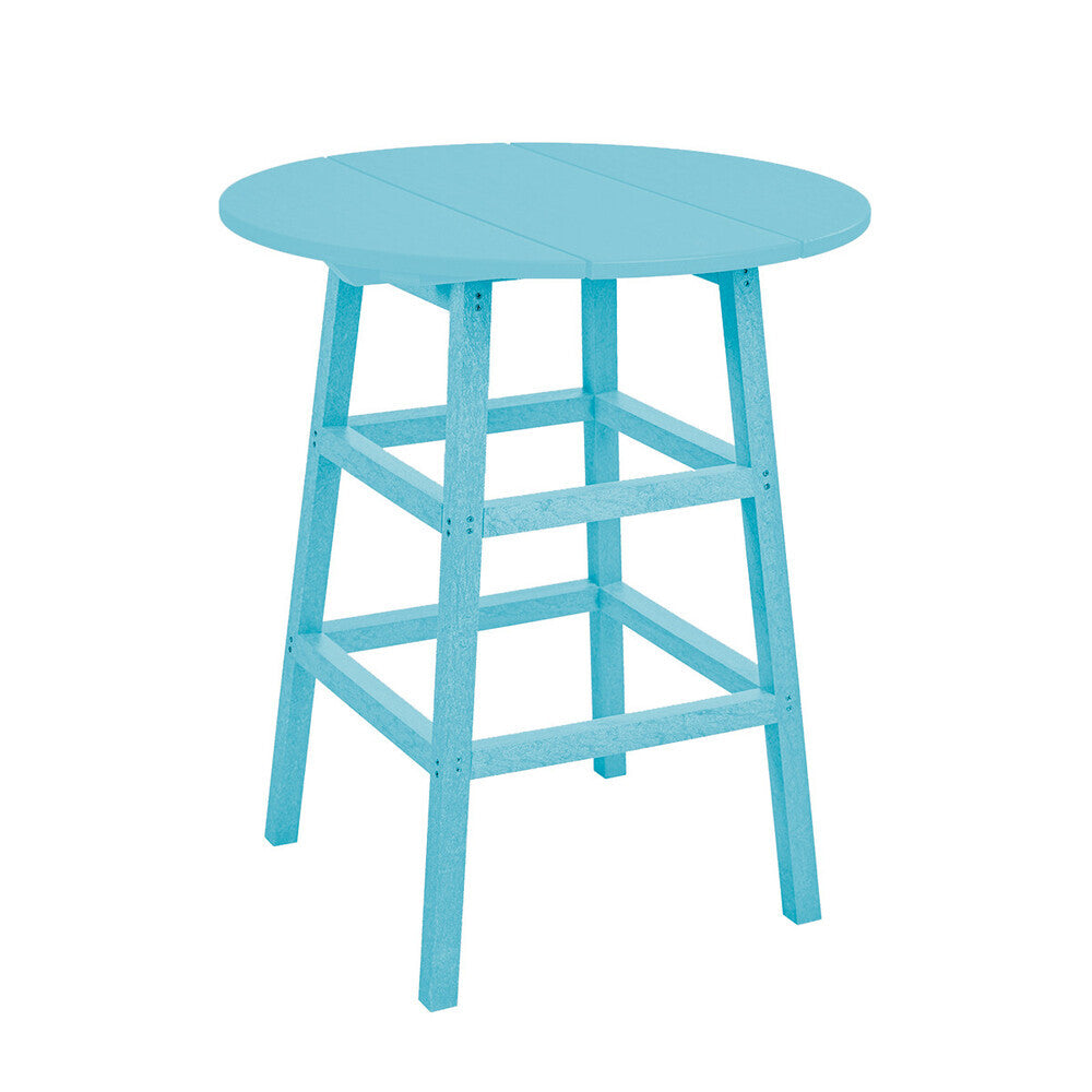 C. R. Plastics 32" Round Pub Table - TB03-TT03 7