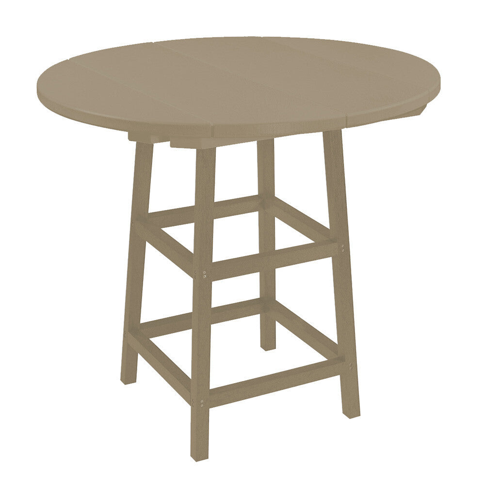 C. R. Plastics 40" Round Pub Table - TB03-TT04