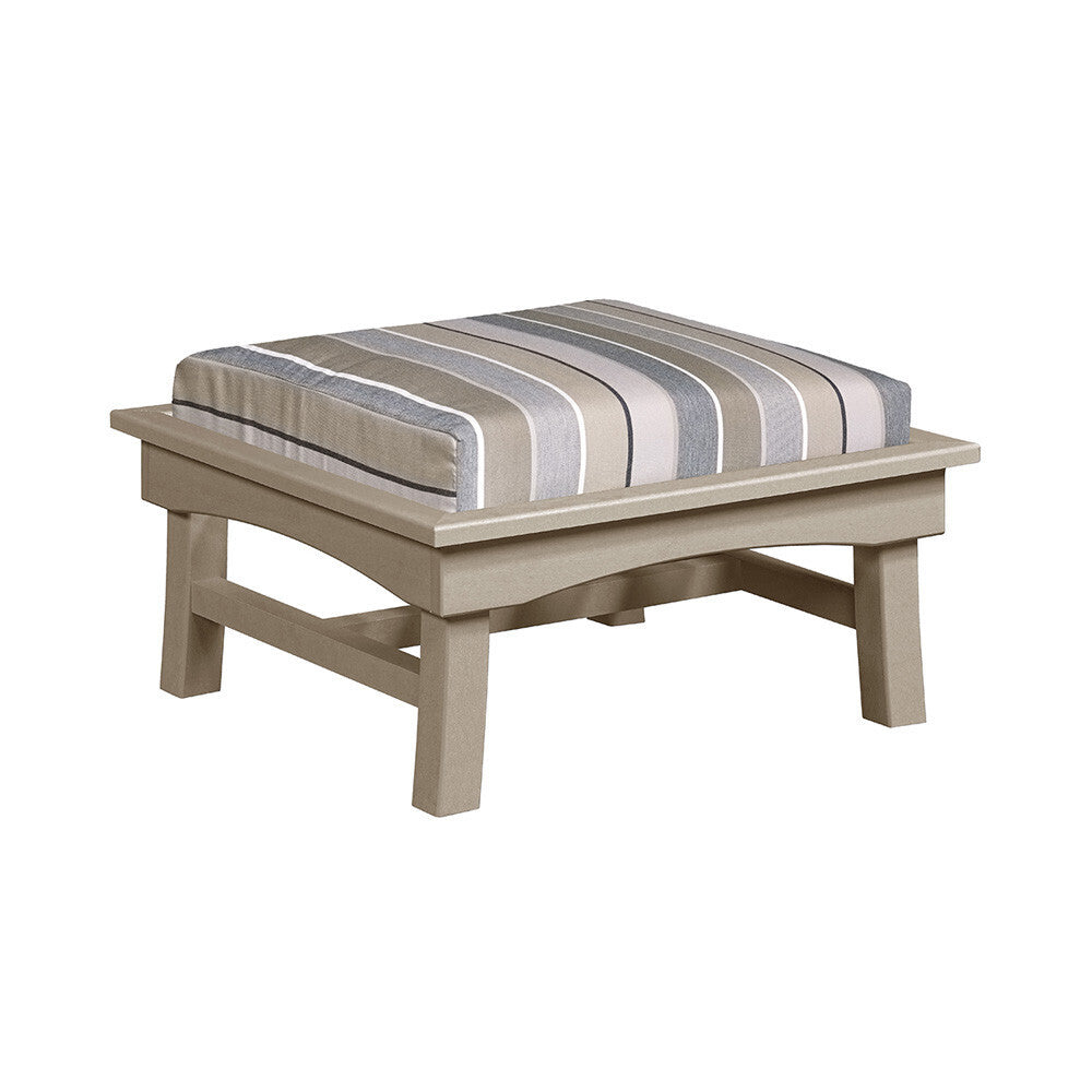 C. R. Plastics Bay Breeze Large Ottoman Frame - DSO172
