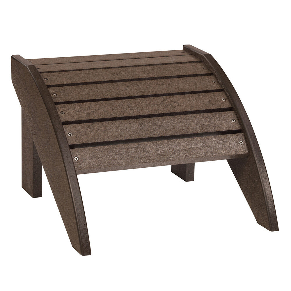 C. R. Plastics Footstool, Chocolate - LIQUIDATION - F01-LIQ-CHOCOLATE