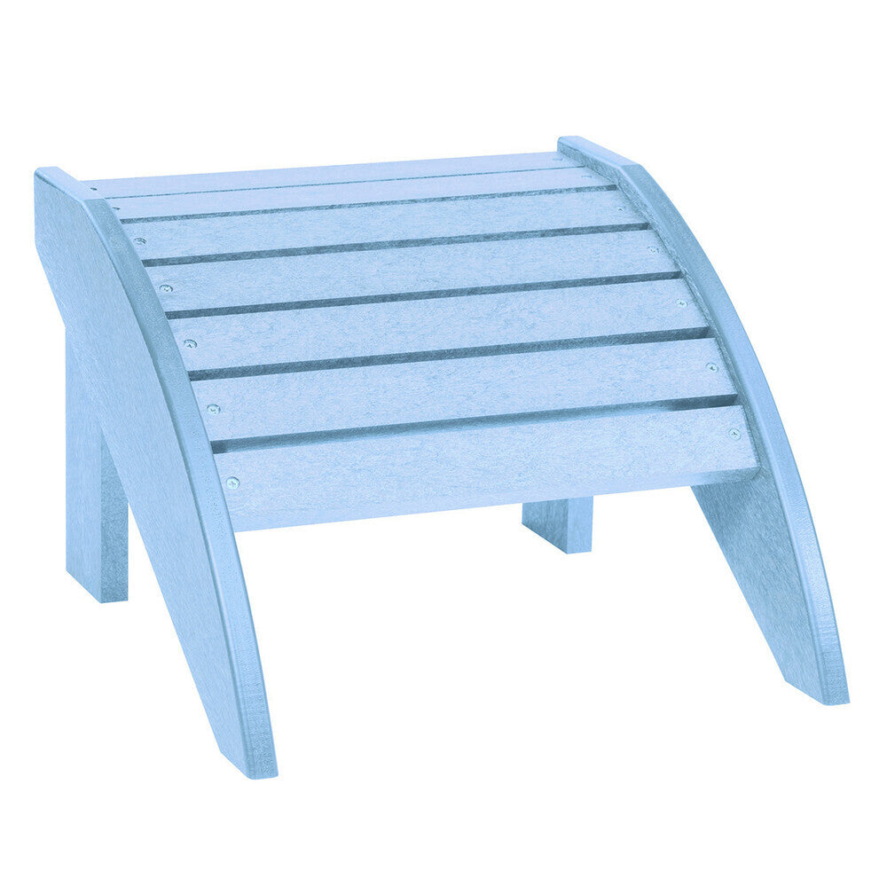 C. R. Plastics Footstool, Sky Blue - LIQUIDATION - F01-LIQ-SKY-BLUE