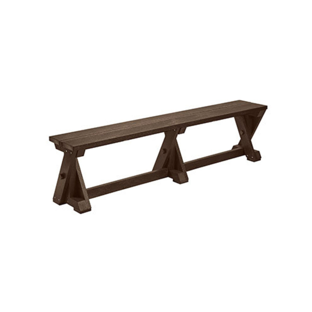 C. R. Plastics Harvest Dining Table Bench - B201 3