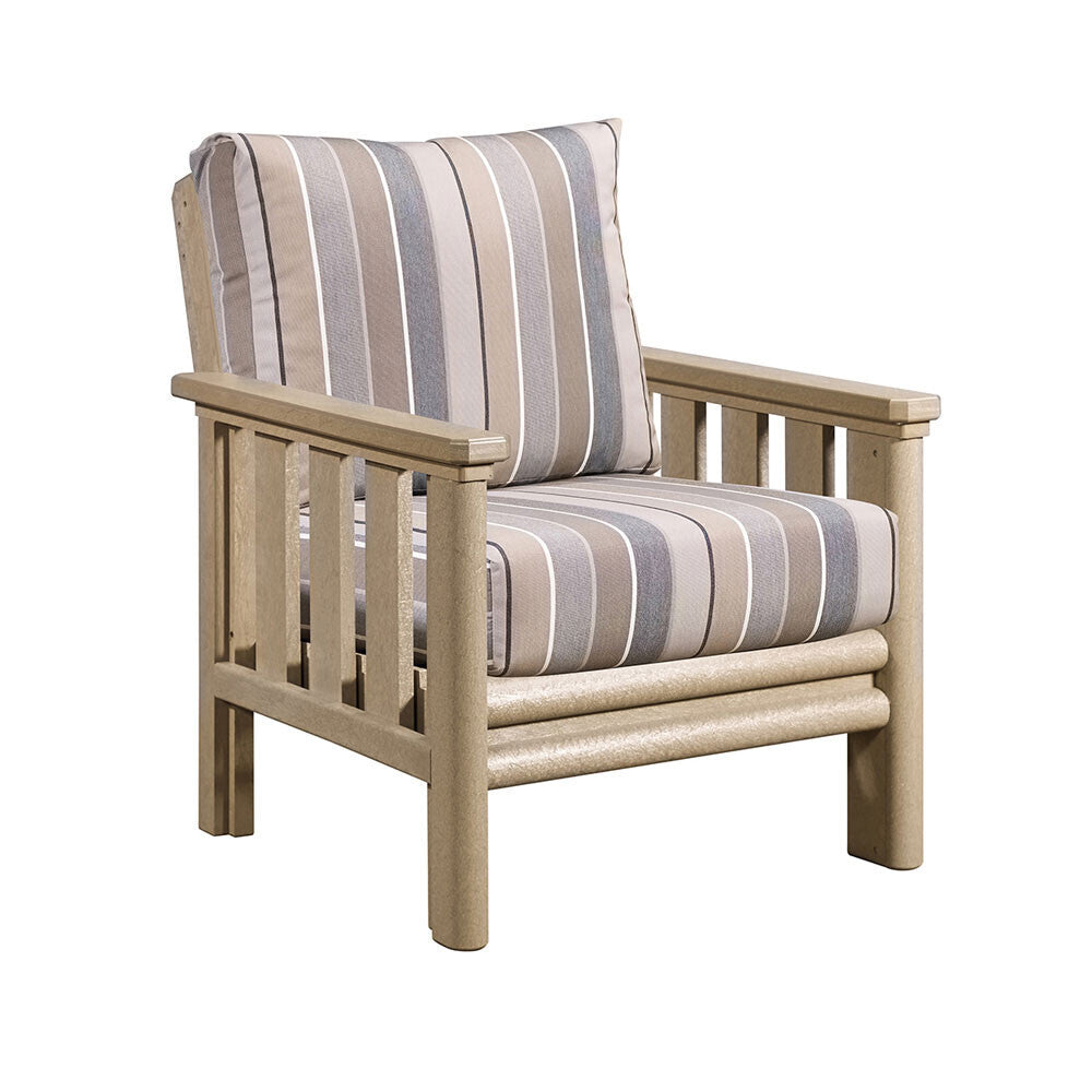 C. R. Plastics Stratford Arm Chair Frame - DISCONTINUED - DSF141