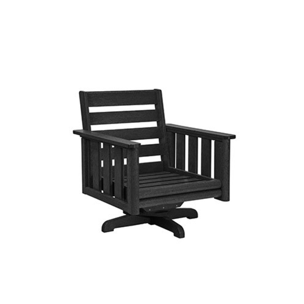 C. R. Plastics Stratford Swivel Arm Chair - DSF264 5
