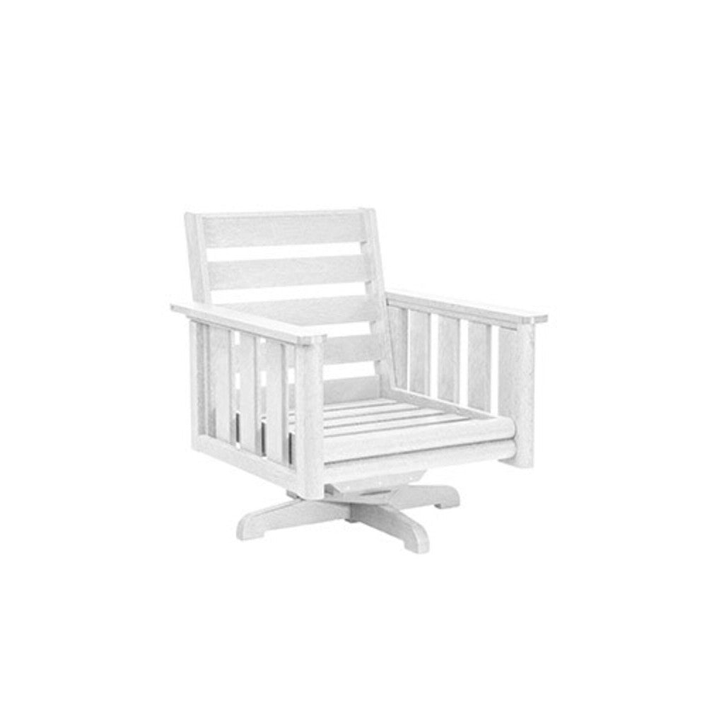 C. R. Plastics Stratford Swivel Arm Chair - DSF264