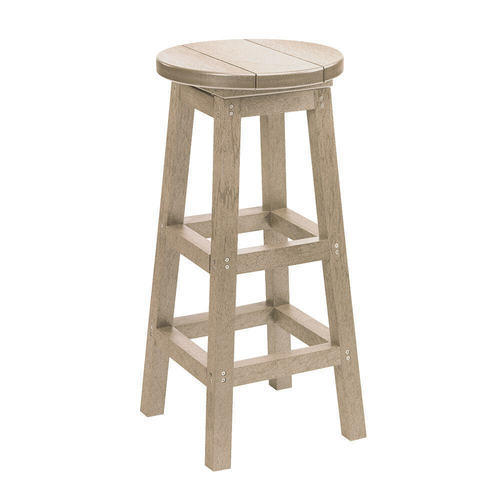 C. R. Plastics Swivel Bar Stool - C23
